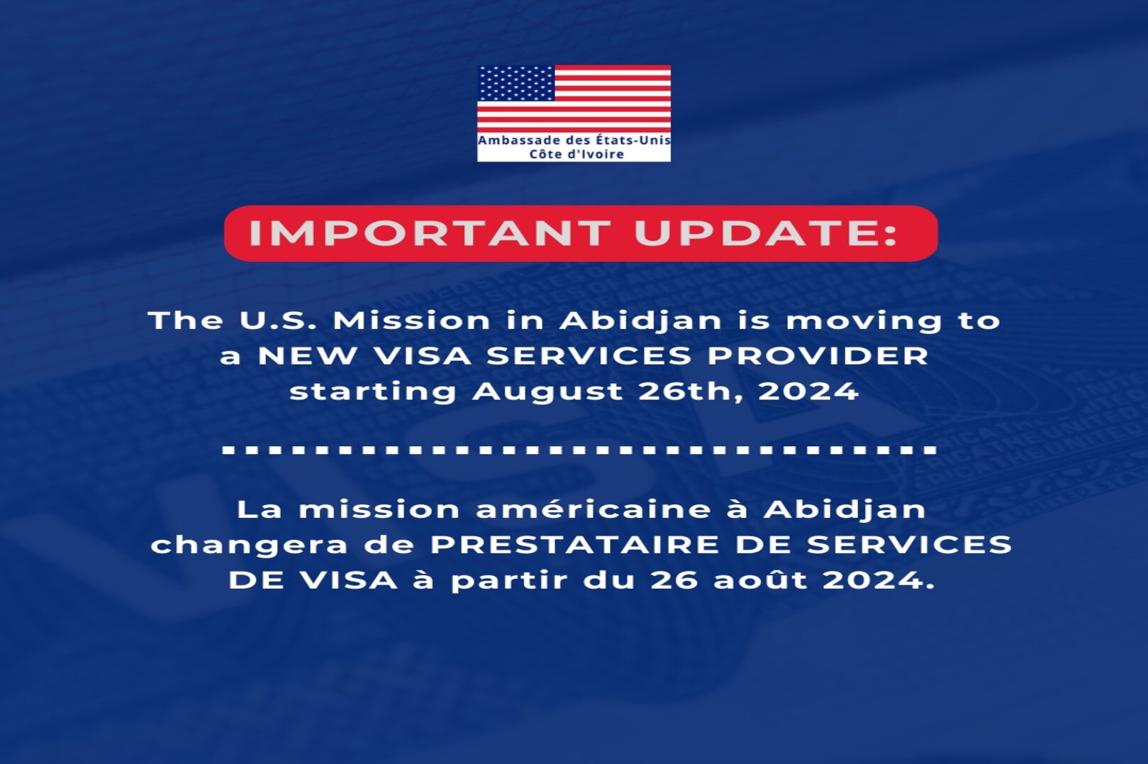 Urgent Visa Scheduling Update for U.S. Travel